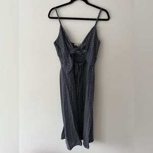 Tie Front midi summer dress size L